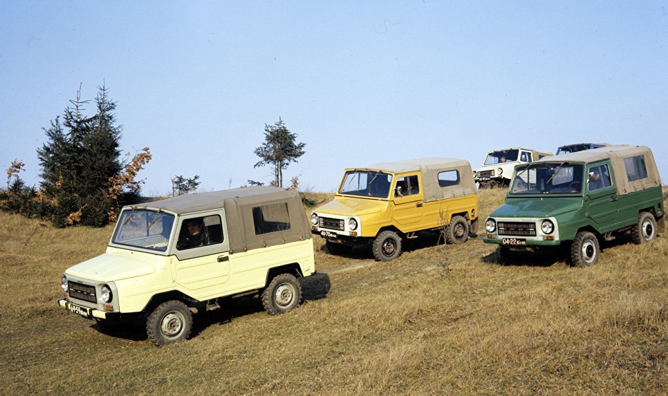 Исторические Фото on Twitter: "Ударим автопробегом по бездорожью ...