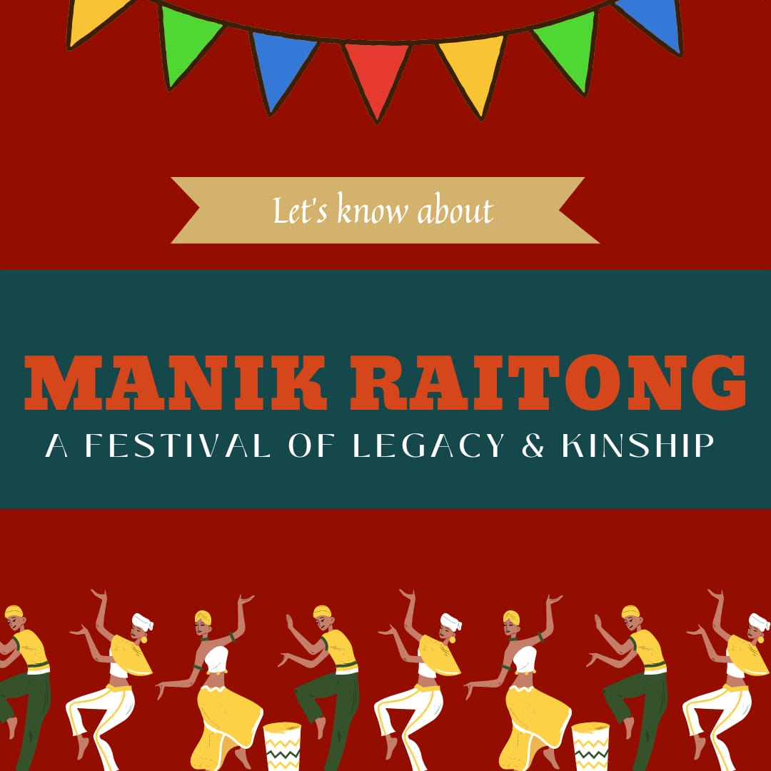 ManikRaitongSAC's tweet photo. Manik Raitong Fest invites you to be a part of the celebration of Art and Culture - an event that you won't want to miss !
.
.
.
#khasi #jaintia #garo #meghalayatourism #dance #food #music #trendy #manikraitongfest_sac #shillong #event  #massmedia  #culture #heritage #folk #art https://t.co/YuvliTaLTp