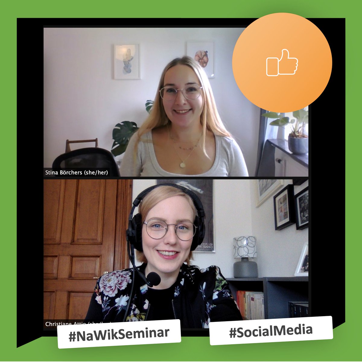 NaWik's tweet photo. On the road - in Präsenz und Virtuell: Es geht rund mit vielen virtuellen #Wisskomm-Seminaren, aber auch Präsenzworkshops und Vorträgen. Ihr wollt mehr übers #NaWikTeam und die #NaWikLehre erfahren? 
👉 https://t.co/yUcWjmr672 https://t.co/SPIyZ7HIvT