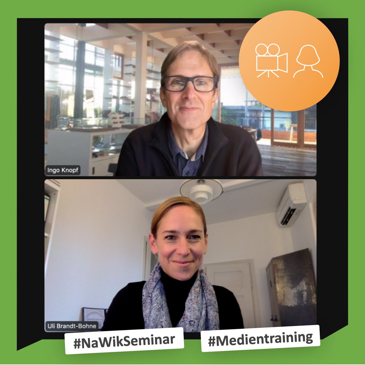 NaWik's tweet photo. On the road - in Präsenz und Virtuell: Es geht rund mit vielen virtuellen #Wisskomm-Seminaren, aber auch Präsenzworkshops und Vorträgen. Ihr wollt mehr übers #NaWikTeam und die #NaWikLehre erfahren? 
👉 https://t.co/yUcWjmr672 https://t.co/SPIyZ7HIvT