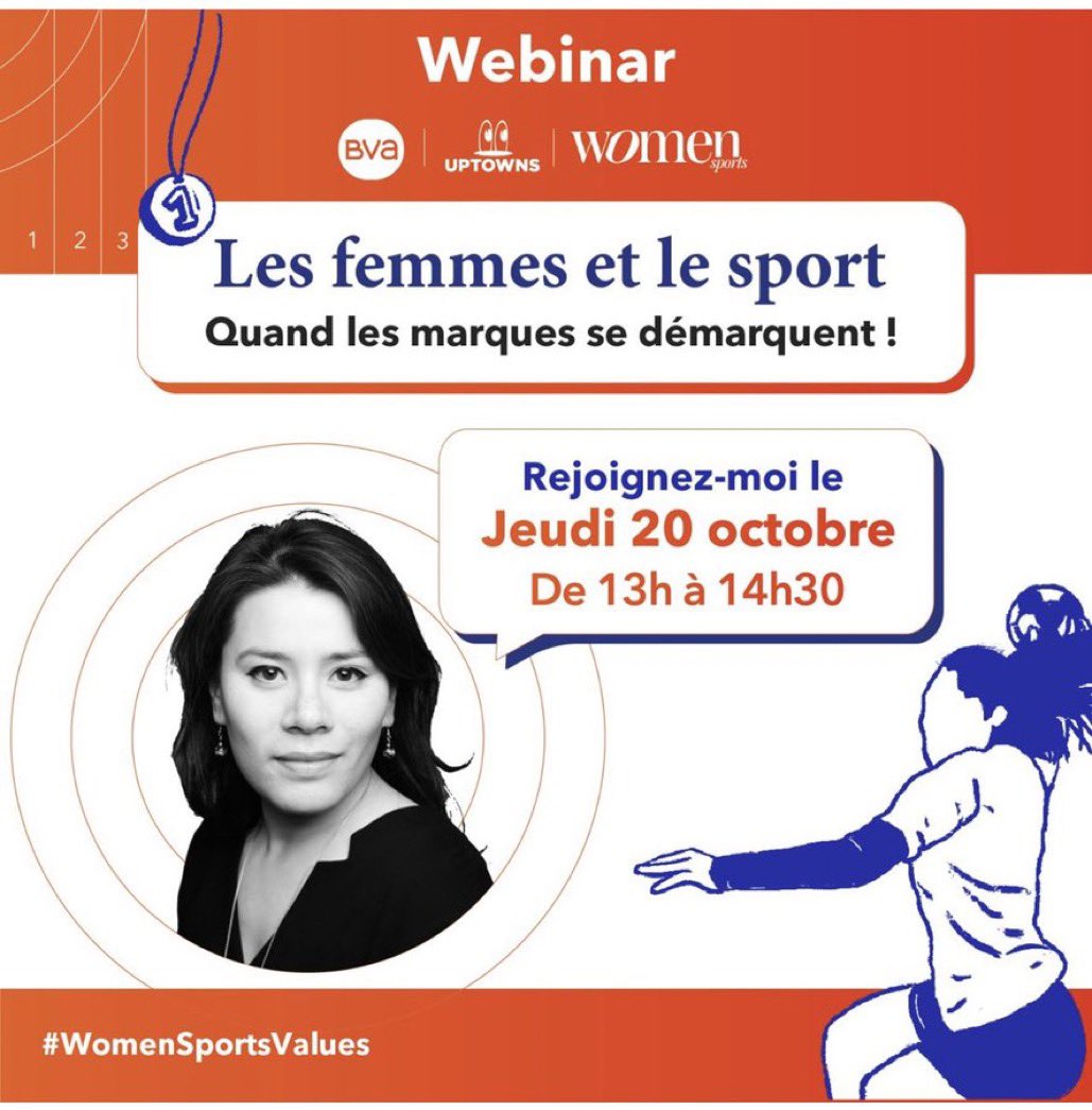 🗓J’aurai le plaisir ce jeudi d’animer avec <a href="/BrunoLALANDE/">Bruno LALANDE</a> un webinar sur le rôle des marques ds la montée en puissance du #sportfeminin. À nos côtés <a href="/FREDJOSSINET/">Frédérique Jossinet</a> <a href="/LassourceC/">Lassource Coralie</a> <a href="/AmelBouzoura/">Amel</a>, Anne-Stéphanie Pierry <a href="/Butagaz/">BUTAGAZ</a>, Bruno Bianzina <a href="/SportMarket_fr/">Agence Sport Market</a> 👉🏻 bva-group.com/news/webinar-w…