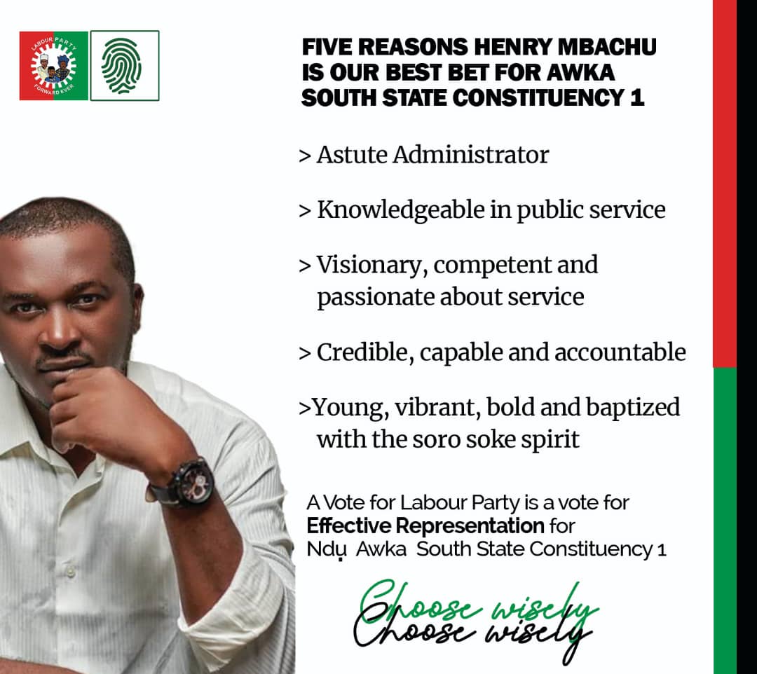 MbachuHenry23's tweet photo. Ahead like the deer....
Vote LP,
Vote Henry Mbachu,
For State House of Assembly
Awka South State Constituency 1
#Mbachu4Awka1 #MbachuHenry #henrymbachu4hoa #mbachu https://t.co/b7Smq6f1nV