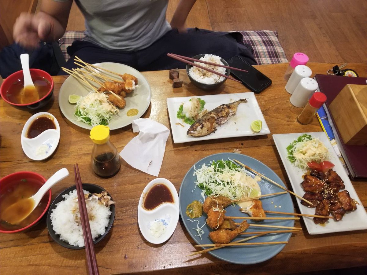 raimonomiar's tweet photo. Japanese meal @ Nagomi https://t.co/BgE800U3Di