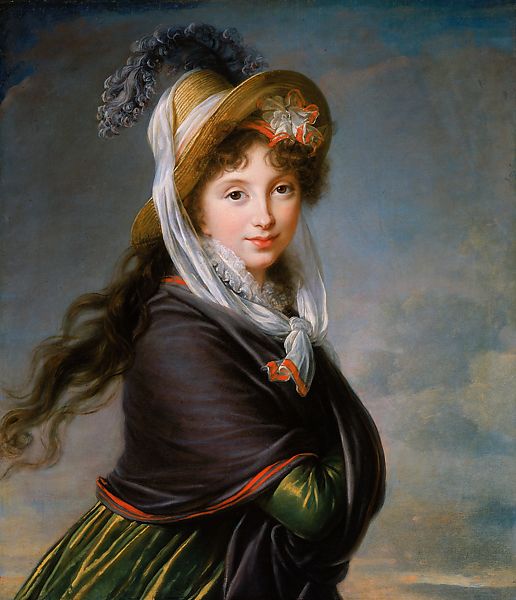 Portrait of a Young Woman, 1797
Elisabeth Vigee Le Brun
 passionforpaintings.com/gb/painters/le…