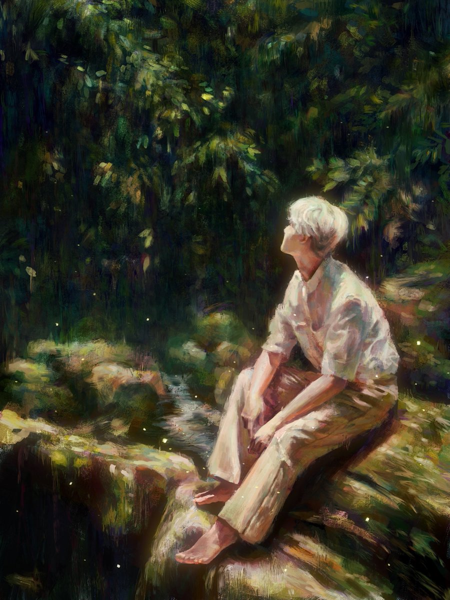 Procreate's tweet image. This week&apos;s featured #ProcreateFolio artist is EdwardTing. Edward&apos;s incredible use of color and texture brings light to life.

Check out their Folio here: folio.procreate.art/edwardting