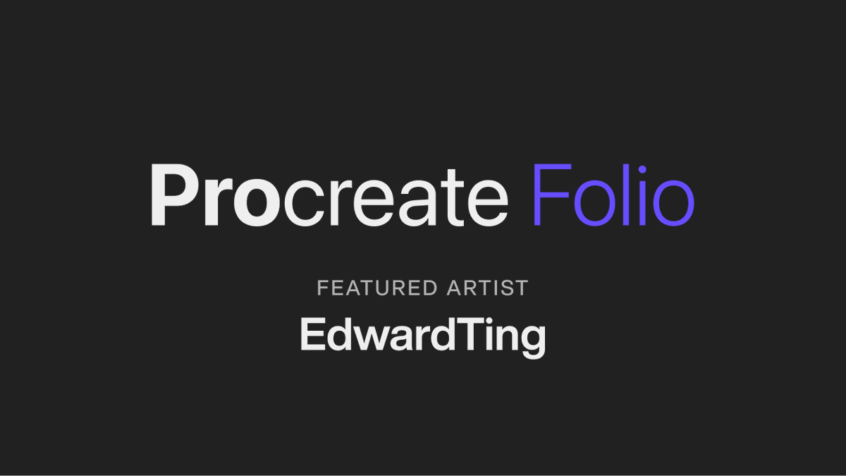 Procreate's tweet image. This week&apos;s featured #ProcreateFolio artist is EdwardTing. Edward&apos;s incredible use of color and texture brings light to life.

Check out their Folio here: folio.procreate.art/edwardting