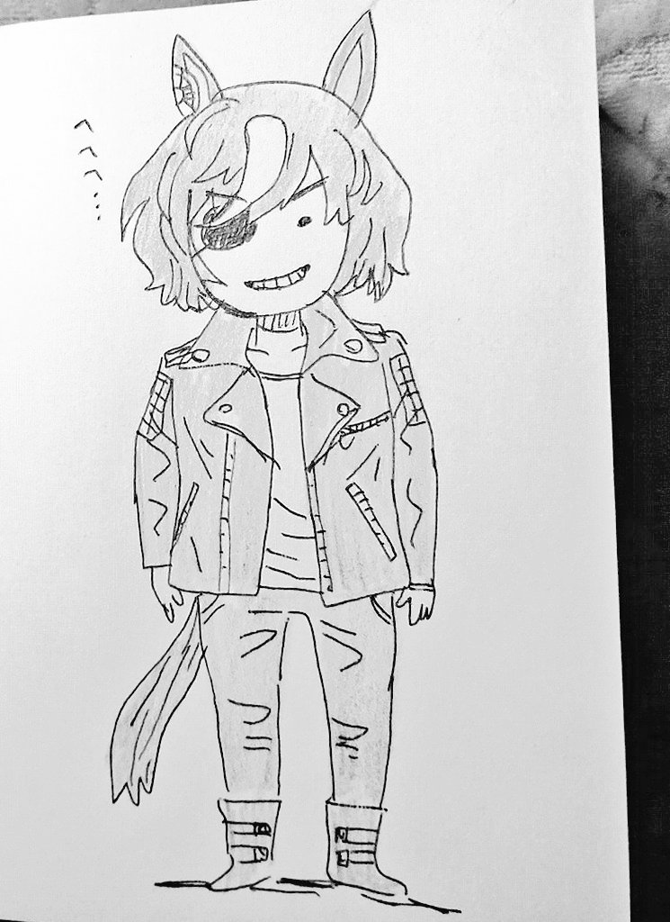 ギムパパが出てきたので以前描いたらくがきを再投稿 