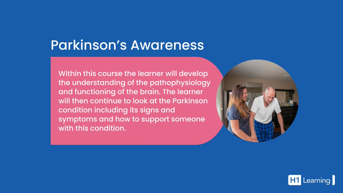 learning_h1's tweet photo. H1 Learning can provide Parkinson’s Awareness training face-to-face

If you're interested, visit our website and submit a request to be trained today!

#H1Learning #H1Family #H1Healthcare #H1Group #Training #HealthcareTraining #TrainingProvider #HealthcareIndustry https://t.co/492G9wAqBV