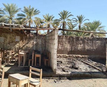 Baloch_Dispatch's tweet photo. Last night the enemies of humanity and education have burnt Kalkashan school Buleda. Such shameful acts are condemnable and the sign of the hostile of education.
#Balochistan
#education https://t.co/eQErdCgx31
