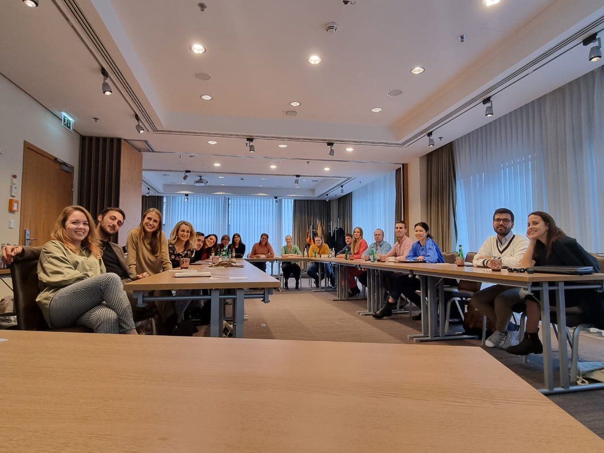 IsabellaColonn2's tweet photo. Berlin, 15-16 october 2022:meeting of the RRFS National and commette representatives of EAN. Two wonderful days with great colleagues and full of new ideas about the future of Neurology in Europe. @EANeurology @v_s_carvalho @LucaCuffaro1 @NinaVashchenko @Cheshir77216793 https://t.co/NiZPf48QpL