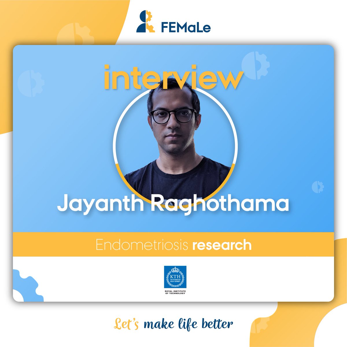 FEMaLeEUProject's tweet photo. And here is our interview with @jayanthr from @KTHuniversity  for you all to enjoy!

https://t.co/rhVQN0JWh2 https://t.co/Vh7LfnPlbI