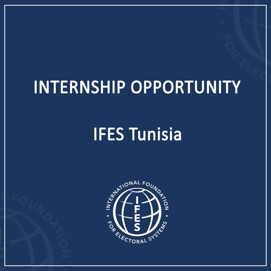 🔴IFES Tunisia is recruiting a full time programs intern for 6 months from November 15th, 2022 to April 15th, 2023
➡️More details: jamaity.org/opportunity/in…
➡️ Deadline: October 30, 2022
#IFESTunisia