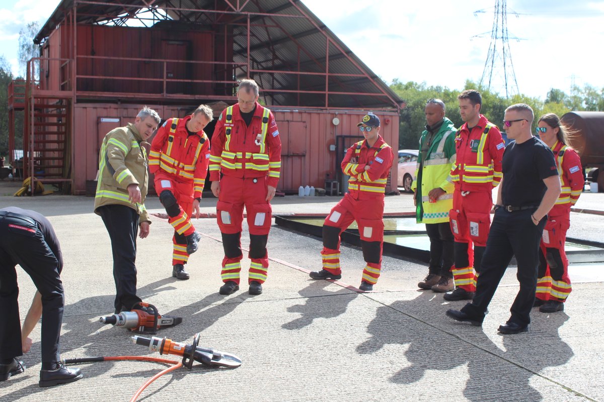 Today is #WorldTraumaDay. 51% of the incidents we are tasked to involve a patient who has suffered a traumatic injury. Road traffic incidents are common and that’s why it’s so important for our clinical team to attend collaborative training with our emergency services colleagues.