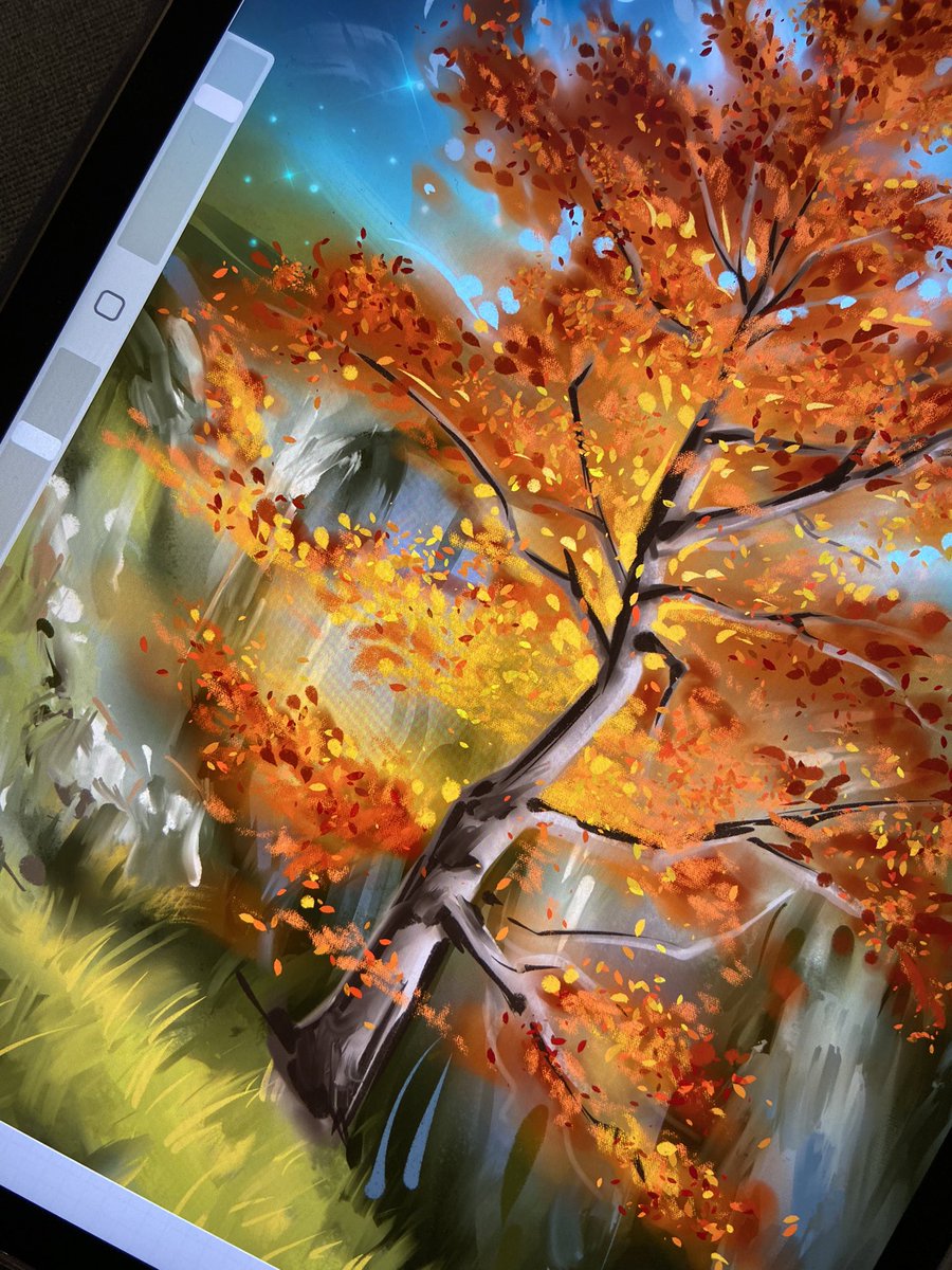 Good morning 🍁

I was able to catch the autumn mood thanks to the super beautiful photo <a href="/JoshMainka/">Josh Mainka</a> 💖 I'll show you some amazing art soon☺️