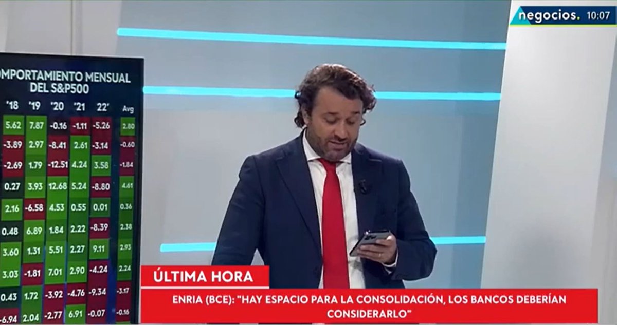 negocios_tv's tweet photo. 🔴 #ULTIMAHORA | #Enria (#BCE): La #consolidación del #sistemabancario europeo tiene aún espacio
https://t.co/J59ZEee0sU https://t.co/vwhYxOCOAn