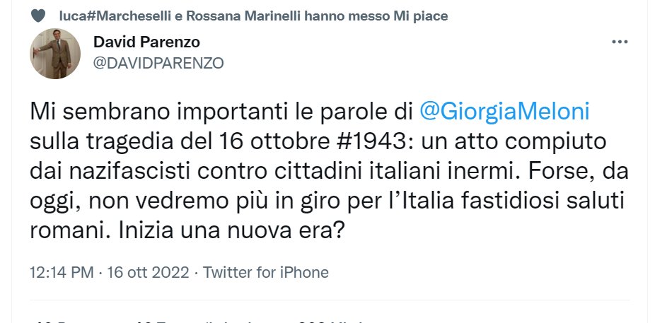 Ci vuole proprio una bella faccia da muro per scrivere questo. Potrebbe forse darla a bere a un nuovo nato, ma non a chi lo ha sentito diffondere cattiveria, non dopo il teppismo mediatico, la violenza, l'educazione alla volgarità degli ultimi 2 anni.
Buongiorno Ipocrisia 🧐