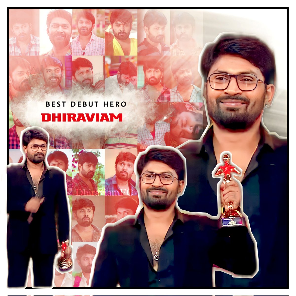 dhiraviam_fc's tweet photo. Heartiest congratulations to you @gr_dhiraviam for winning the Best Debut Hero award for vantalakka 🥳❤️ You deserve it. 

#dhiraviam #starmaa #vantalakka #vantalakkaonstarmaa #murali #starmaaparivaarawards2022 https://t.co/5aPpJ87hAt
