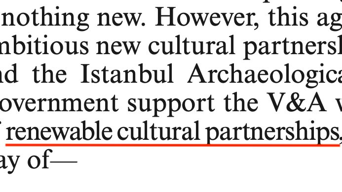 artlawalex's tweet photo. Regardless of the outcome of Thurs' @UKHouseofLords debate on the Nat. Heritage Act, Government appeared to endorse THREE important things when it comes to #restitution: (1) 2022 Arts Council guidance; (2) @V_and_A's "renewable cultural partnerships"; &amp; (3) case by case approach https://t.co/08rczdBuIU
