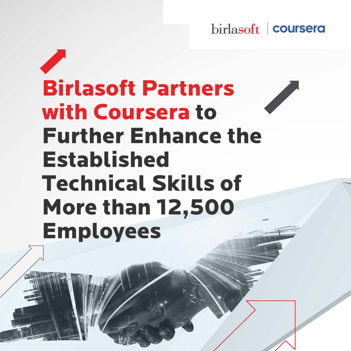 birlasoft's tweet photo. #pressrelease: https://t.co/9w1fbLsLrL
We are glad to announce the #partnership with Coursera, one of the largest #onlinelearningplatforms in the world, to further enhance the established technical skills of more than 12,500 employees, broadening their knowledge base. https://t.co/Z5NXzU4He6