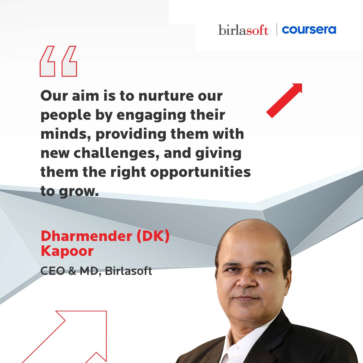 birlasoft's tweet photo. #pressrelease: https://t.co/9w1fbLsLrL
We are glad to announce the #partnership with Coursera, one of the largest #onlinelearningplatforms in the world, to further enhance the established technical skills of more than 12,500 employees, broadening their knowledge base. https://t.co/Z5NXzU4He6