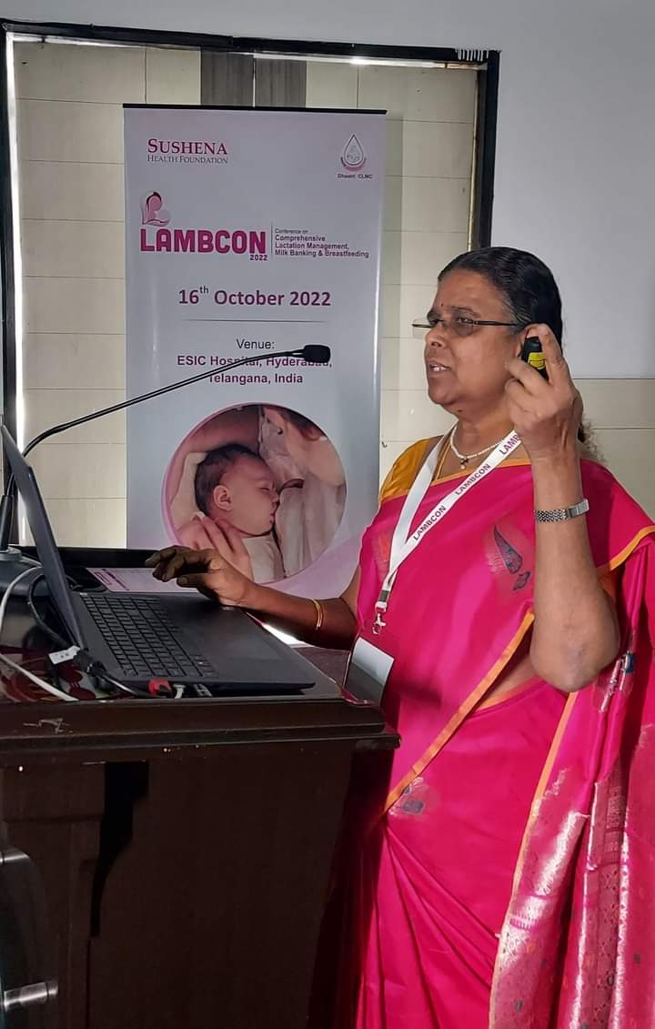 dhaatrimilkbank's tweet photo. Glimpses from #LAMBCON2022, (Conference on Comprehensive Lactation Management, Milk Banking & Breastfeeding)at ESIC Hospital, Hyderabad,Telangana.
#LAMBCON #LAMNCON2022 #SUSHENA #DHAATRI #MAA #Breastfeeding #NILOUFER #ESI #MilkBanking #LactationManagement #DhaatriMothersMilkBank https://t.co/7aBqlEPEtz