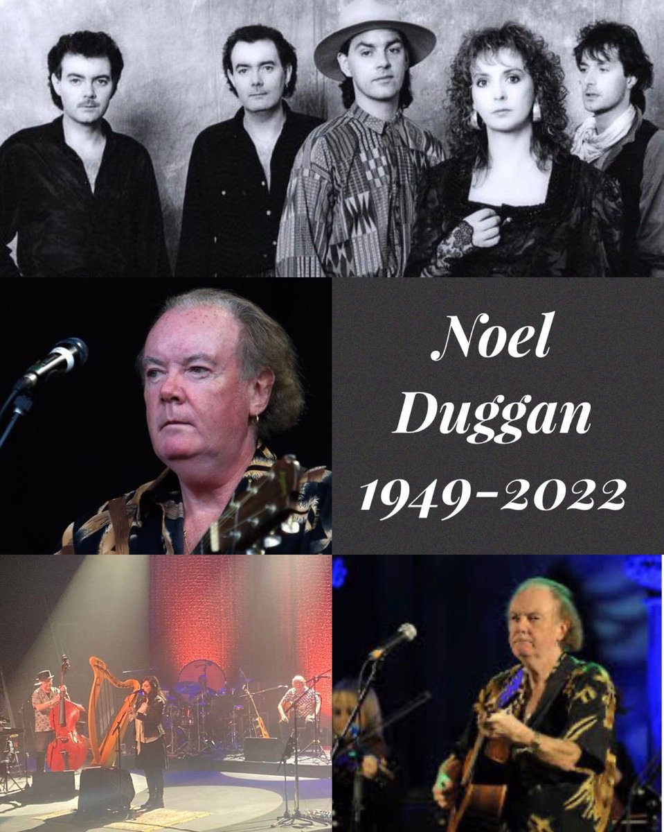 MaryforDerry's tweet photo. Sad to learn of Noel’s Duggan’s passing. 

Feeling so lucky to have caught that fantastic @ClannadMusic gig in @MillenniumForum this May as part of their Farewell Tour. So special 

🙏🏻 Ar dheis Dé go raibh a anam usual. 

#ceol #Donegal #clannasdobhair #gaothdobhair #Duggans https://t.co/t9oStmyaLM