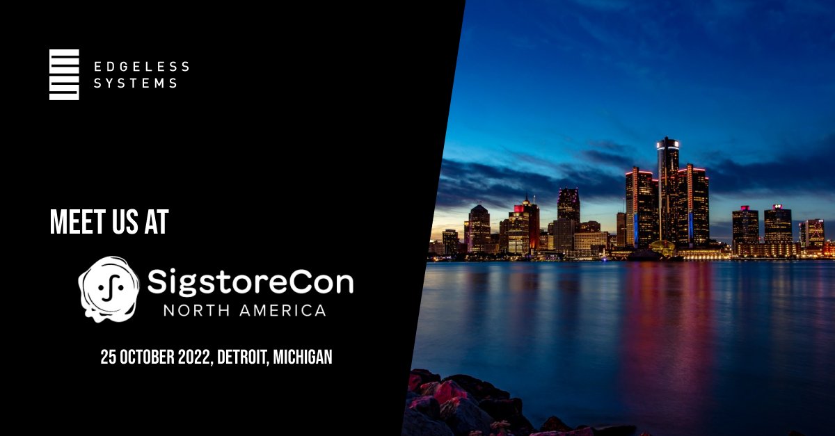 We are at #SigstoreCon in Detroit next week ✈️
Our Senior Security Engineer <a href="/datosh18/">Fabian Kammel</a> will give a talk on "Verifiable Build Environments in the #cloud". Come to meet us! 🤗

sigstoreconna22.sched.com/event/1AylD

<a href="/projectsigstore/">sigstore</a>  #confidentialcomputing #cybersecurity