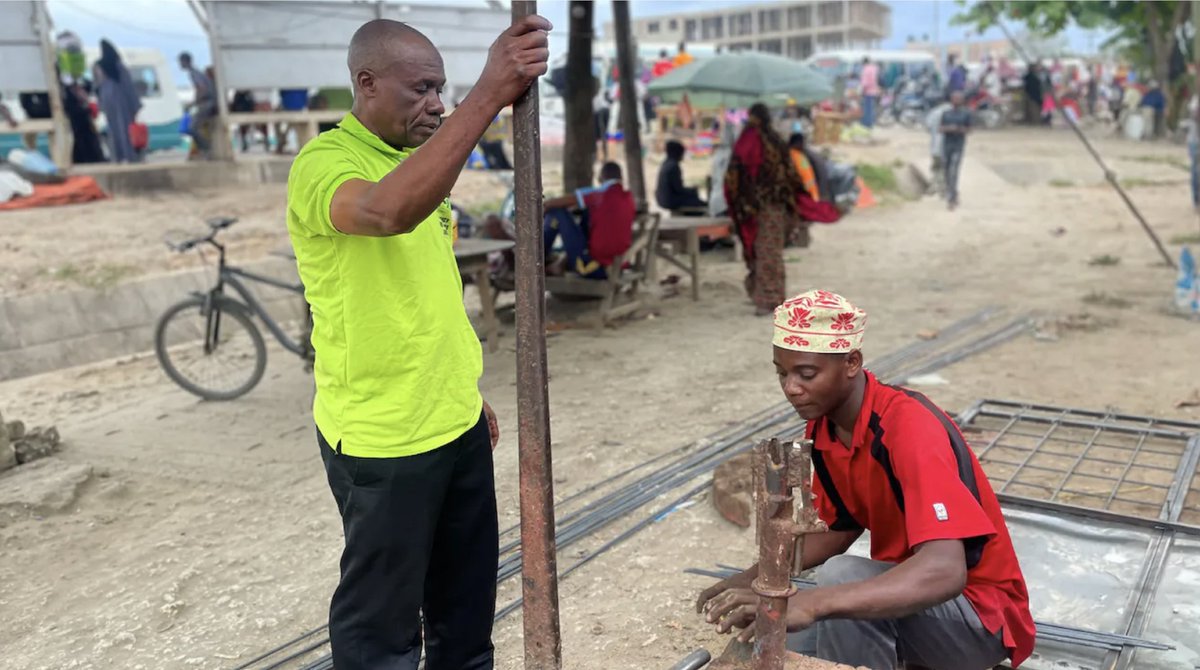 ''We were taught best practices and how to maintain good safety and health standards at work.'' Hussein Juma Hassan 53, welder, from #zanzibar  

Follow his story &amp; @ILO_EASTAFRICA 's work on the transition to formality for informally skilled workers 

bit.ly/3rYZNR8