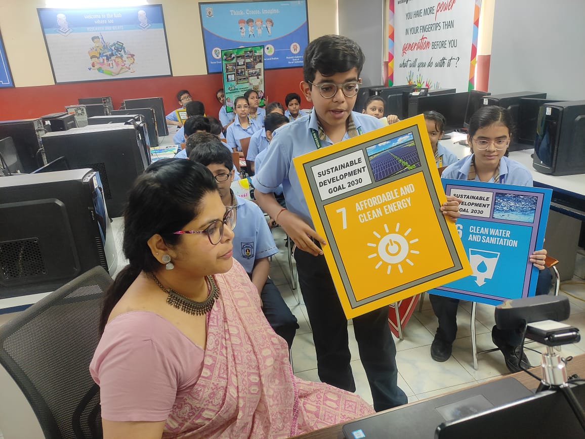 mpsshbagh's tweet photo. Through various creative activities and initiatives, #MPS global #citizensoftomorrow showcased commitment and responsibility towards a greener and sustainable future. https://t.co/GkWmIWuSWE