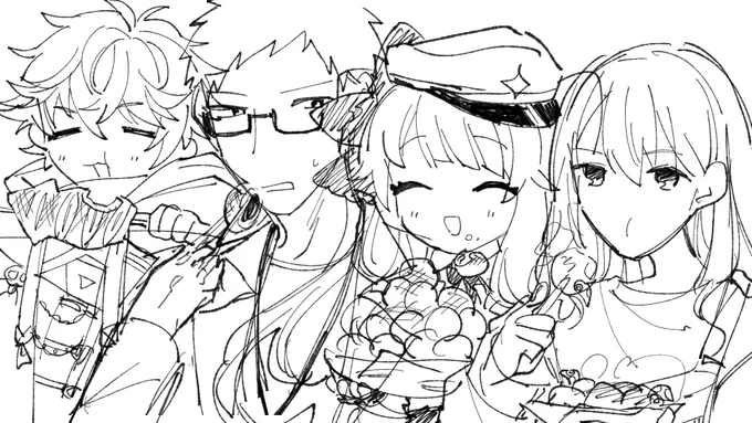 何も間に合わなかった絵です 
