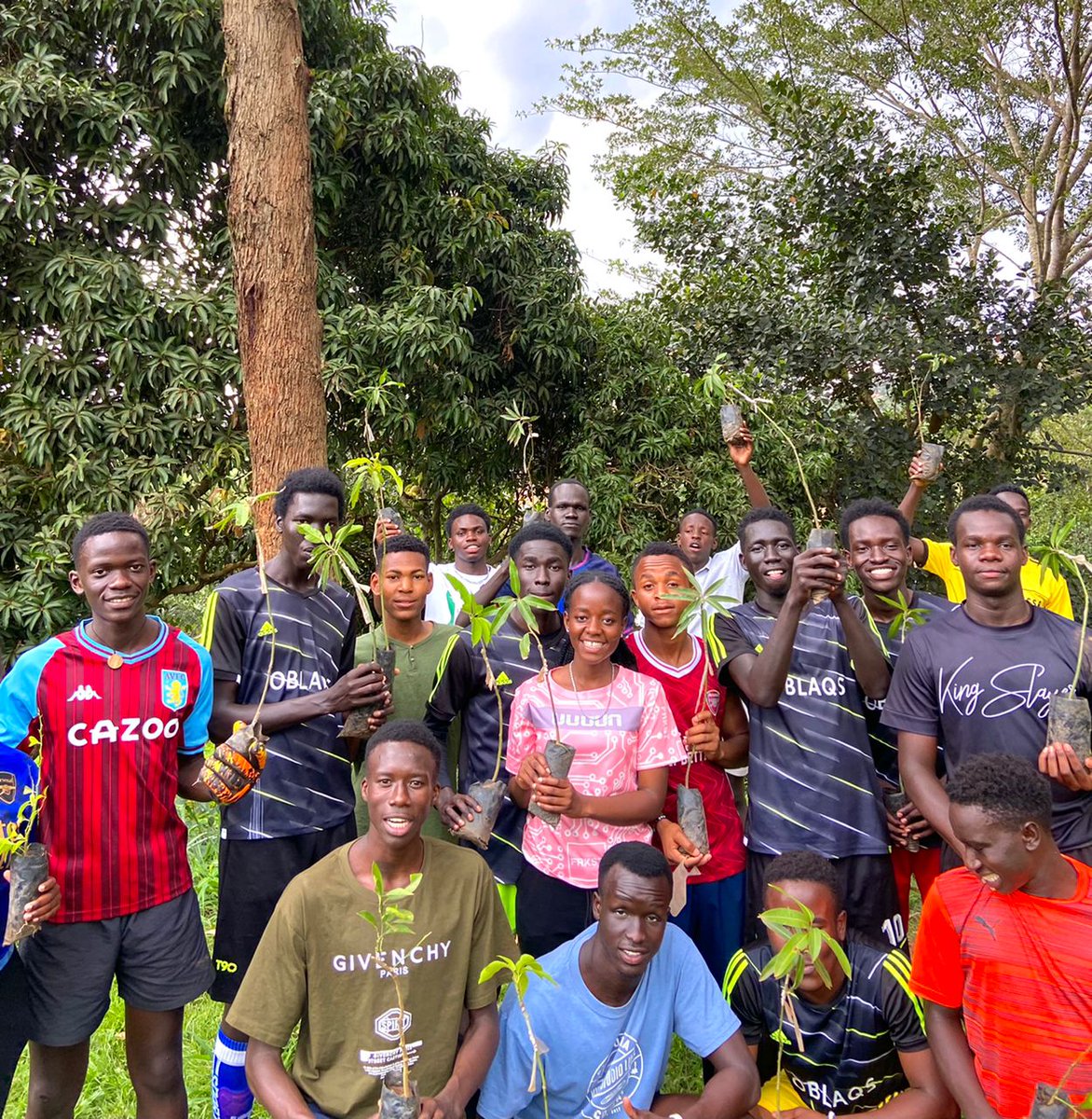 Leahinitiative's tweet photo. Today is the birthday of one important person in the lives of many ,madam graca Machel. When she had about #Birthdaytrees,she chose to give back to the world by planting trees. @Leahinitiative and the #CaringGeneration have planted trees for her in #Uganda Happy birthday mama https://t.co/7GJ8sRrFMq