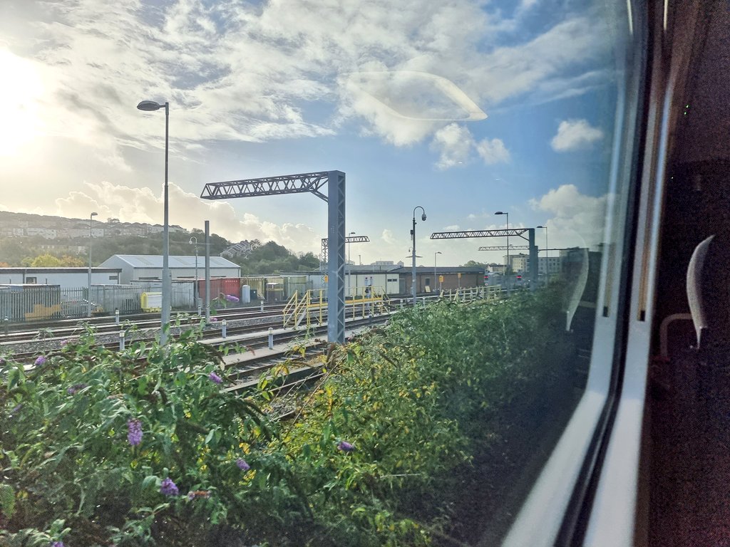 Ah - the archaeological evidence of electrification at Swansea. In many years from now historians will scratch their heads at this.