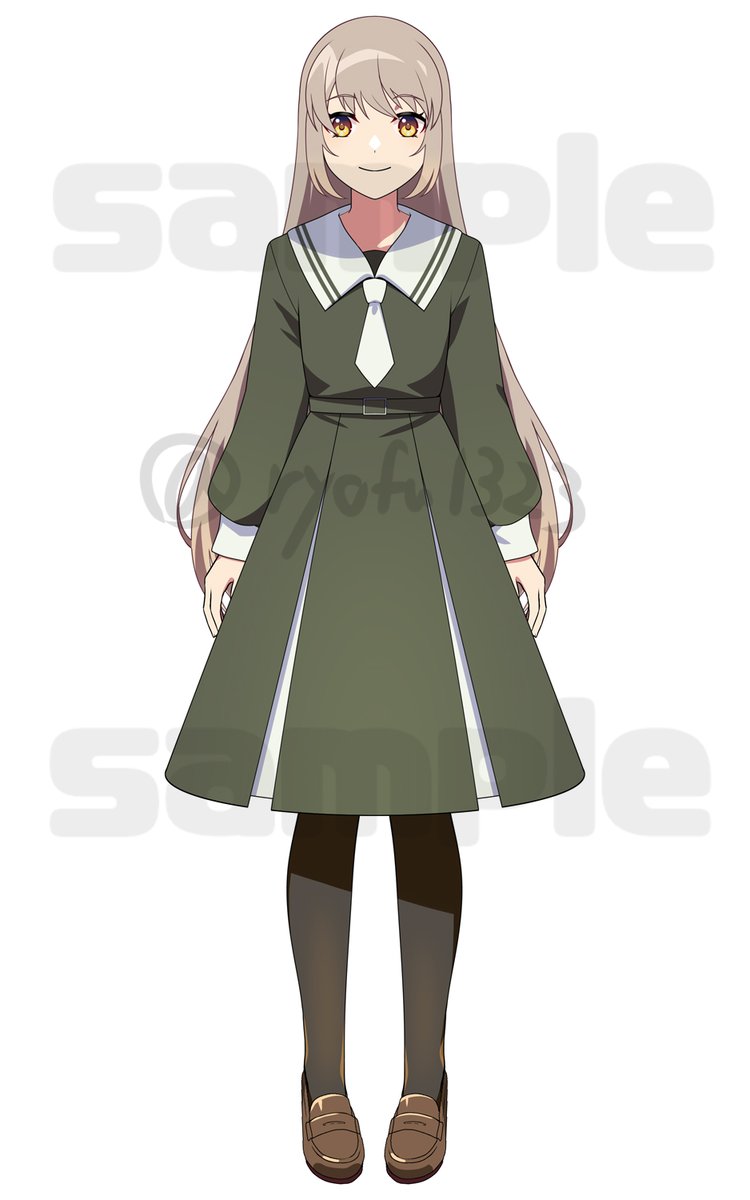 「新たにnizimaでLive2D練習用PSDの申請を出しました!後程ツリーに場所」|りょふ彦@絵仕事募集中のイラスト