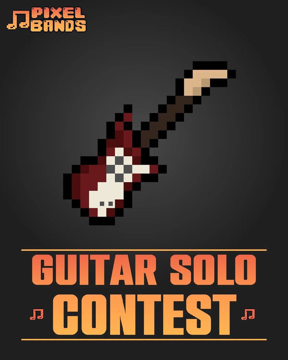 Few months back @PixelBandsNFT gave me the honour to organise a 🎸 completion.

Now on the verge of the gen2 mint we're aiming to do much more!