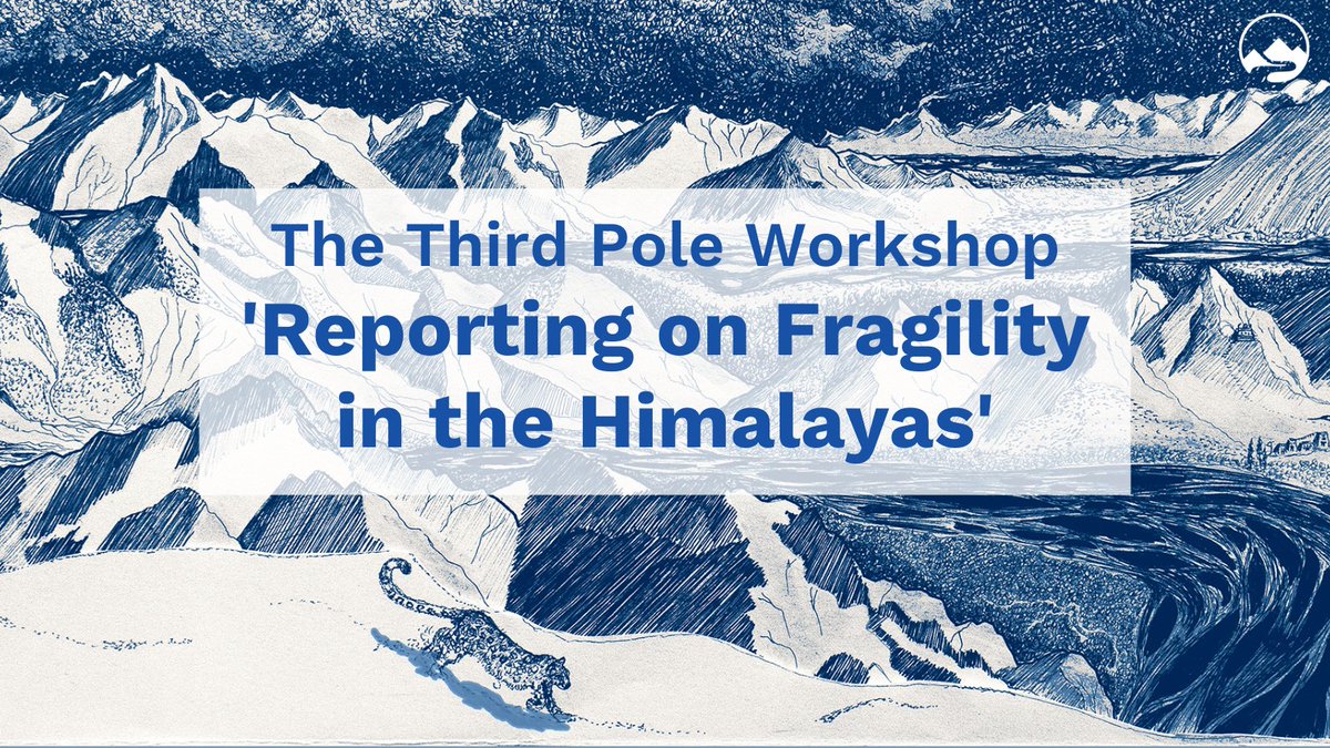 This week we are hosting a three-day workshop in Nepal on 'Reporting on Fragility in the Himalayas'!

We invited talented journalists to learn more about environmental reporting from <a href="/joydeepgupta/">Joydeep Gupta</a>, <a href="/RameshBhushal/">Ramesh Bhushal</a>, <a href="/Natalie_LTaylor/">Natalie Taylor</a>, Omair Ahmad, <a href="/isabelhilton/">Isabel Hilton</a> and <a href="/dipak_gyawali/">Dipak Gyawali</a>.
