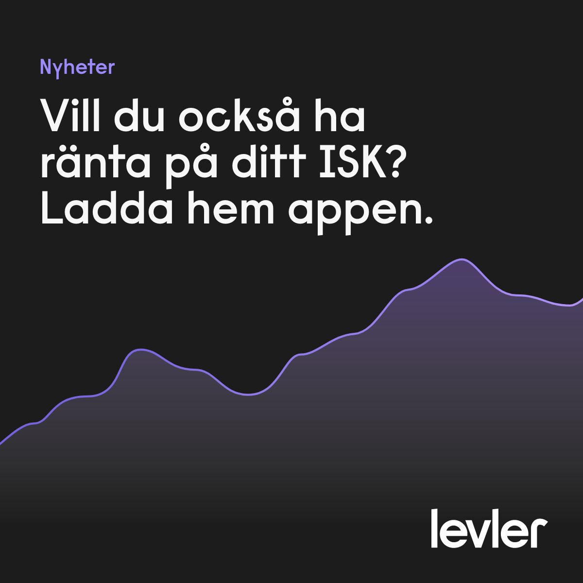 levler_se's tweet photo. Såklart du vill ha ränta på ISK-kontot, 25% rabatt på förvaltningsavgiften och över 2 000 fonder att välja mellan! Ladda hem appen idag: 
https://t.co/g3GCzrNhXQ https://t.co/rW7sJSENeN