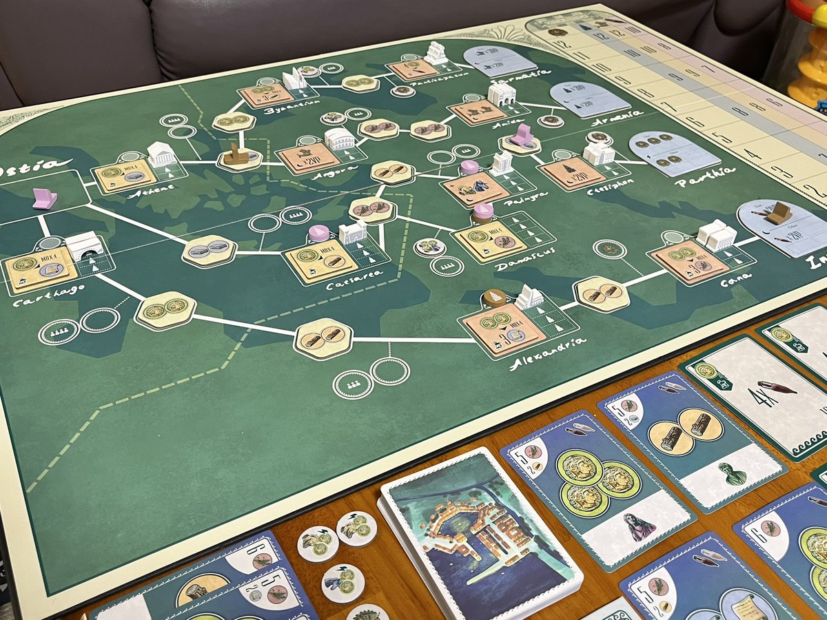 売り出し値下 未開封 ボードゲーム オスティア 拡張 アップグレード