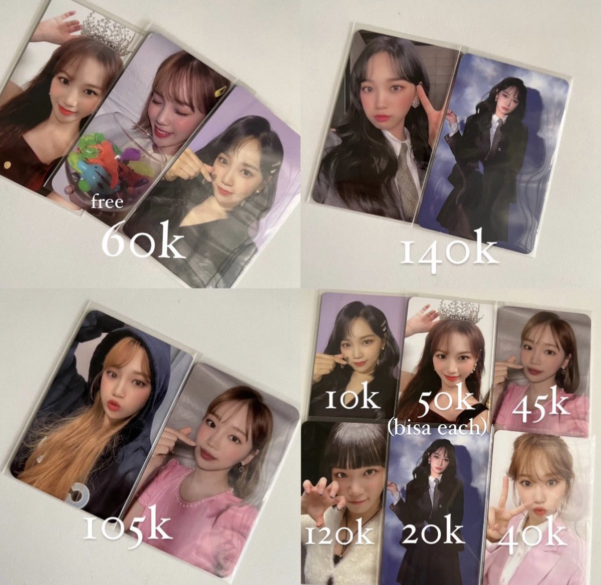 lihyunseoe's tweet photo. wts want to sell lfb 

•pair chaewon aquarium 60k
•pair chaewon pns 140k
•pair chaewon hoodie navy 105k
 sisanya bisa each ya

price excl packing &amp; biaya admin
📍bandung
✔️keep event

t. wts want to sell lfb chaewon aquarium hoodie navy oneiric diary pns one reeler ktown https://t.co/ppVHZfCxm4
