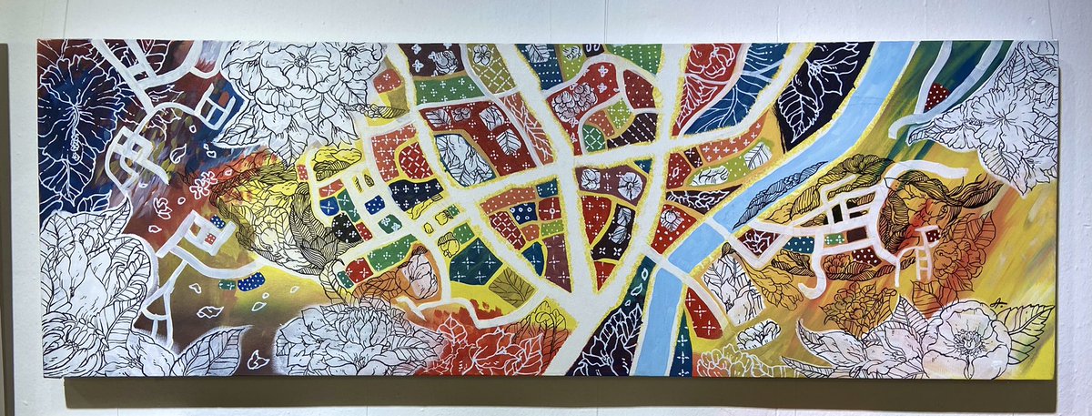 Here are the artworks featured; Biduanita, Quilt of Klang Valley, Endangered (Orangutan), Endangered (Elephant)