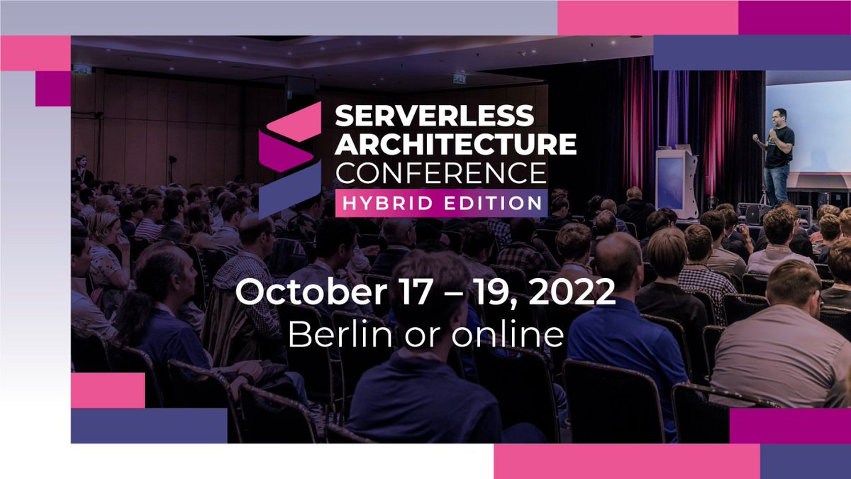 November Five (@novemberfiveco) on Twitter photo 🇩🇪 Touchdown Berlin for <a href="/serverlesscon/">Serverless Architecture Conference</a>! Our #SLAcon top 3:
☁️ Designing Resilient Serverless Architectures by <a href="/LauraJHyatt/">Laura J Hyatt</a> <a href="/awscloud/">Amazon Web Services</a>
💸 Pioneering Serverless Payments by <a href="/level_out/">Luke Hedger</a> <a href="/LEGO_Group/">LEGO</a>
🌐 Scaling Database Connections in a ServerlessWorld by <a href="/nikolasburk/">Nikolas Burk</a> <a href="/prisma/">Prisma</a> 🇩🇪 Touchdown Berlin for <a href="/serverlesscon/">Serverless Architecture Conference</a>! Our #SLAcon top 3:
☁️ Designing Resilient Serverless Architectures by <a href="/LauraJHyatt/">Laura J Hyatt</a> <a href="/awscloud/">Amazon Web Services</a>
💸 Pioneering Serverless Payments by <a href="/level_out/">Luke Hedger</a> <a href="/LEGO_Group/">LEGO</a>
🌐 Scaling Database Connections in a ServerlessWorld by <a href="/nikolasburk/">Nikolas Burk</a> <a href="/prisma/">Prisma</a>