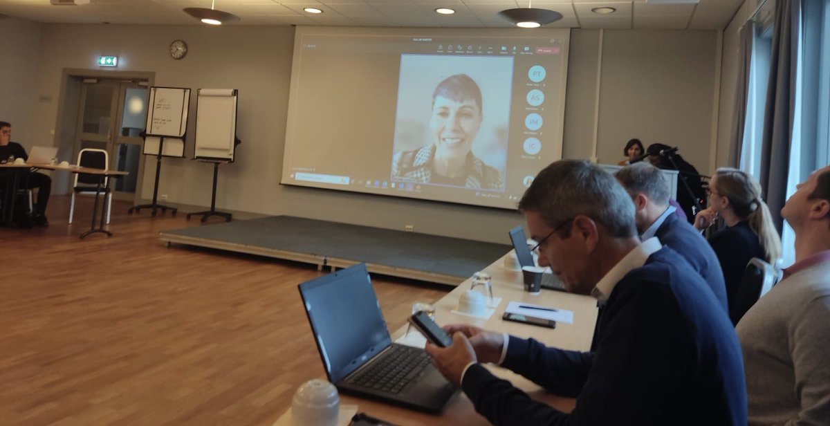 Merience's tweet photo. Unfortunately I cannot be in person @Harpers_Euratom in #Halden but great that a few of us can still follow online and could introduce ourselves. Thanks @ife_norway @SCKCEN #decommissioning #nuclear #radwaste #policyharmonisation https://t.co/yFEm2olt7E