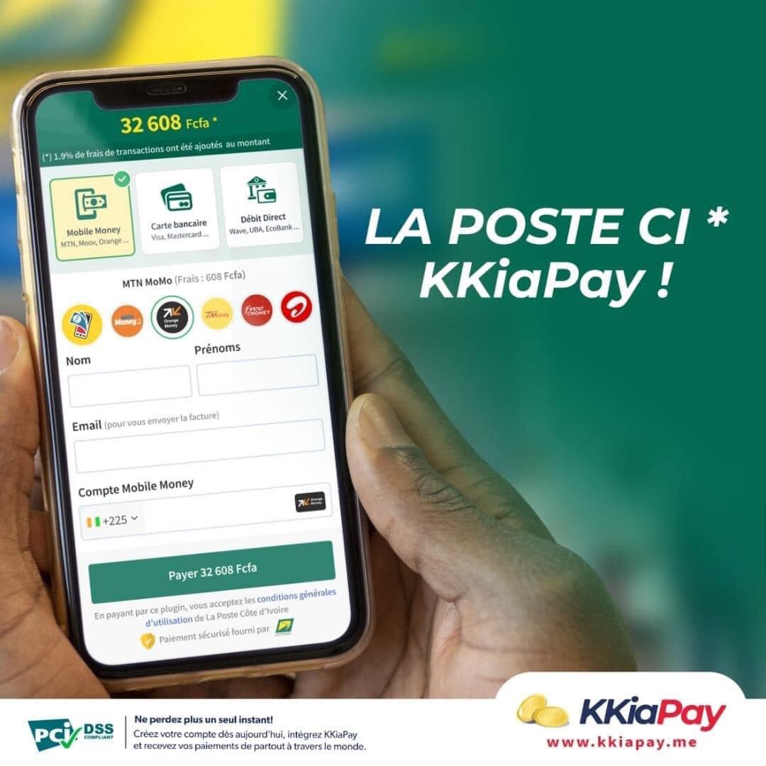 emmanuelkassi's tweet photo. Bravo à La Poste de Côte d’Ivoire, notre partenaire, avec à sa tête le grand frère Isaac Gnamba-yao qui lance KKiaPay, une application qui permet désormais le paiement en ligne de ses services.
#CIVDIGITAL #CIV #CIV225 #APAYM #WEBLOGY #ABIDJAN_NET https://t.co/M0w0xakAd9