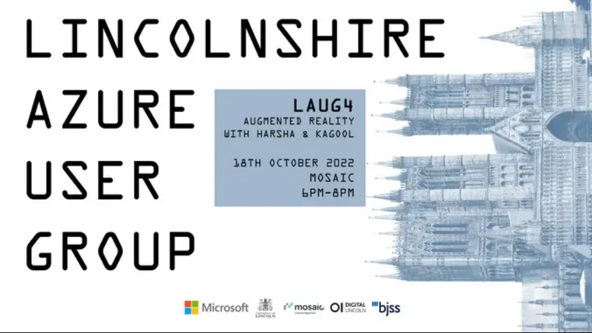 Mosaic Digital Hub Lincoln (@hubmosaic) on Twitter photo Explore the world of Augmented Reality with the Lincolnshire Azure User Group.
Join us at 6 pm tomorrow in the Mosaic Lounge
For more information visit: mosaiclincoln.co.uk/events/entry/lā¦
<a href="/Microsoft/">Microsoft</a>
<a href="/unilincoln/">University of Lincoln, UK</a>
@BJSSLtd
#MosaicLincoln
#MosaicDigitalHub
#LAUG4
#AugmentedReality Explore the world of Augmented Reality with the Lincolnshire Azure User Group.
Join us at 6 pm tomorrow in the Mosaic Lounge
For more information visit: mosaiclincoln.co.uk/events/entry/lā¦
<a href="/Microsoft/">Microsoft</a>
<a href="/unilincoln/">University of Lincoln, UK</a>
@BJSSLtd
#MosaicLincoln
#MosaicDigitalHub
#LAUG4
#AugmentedReality