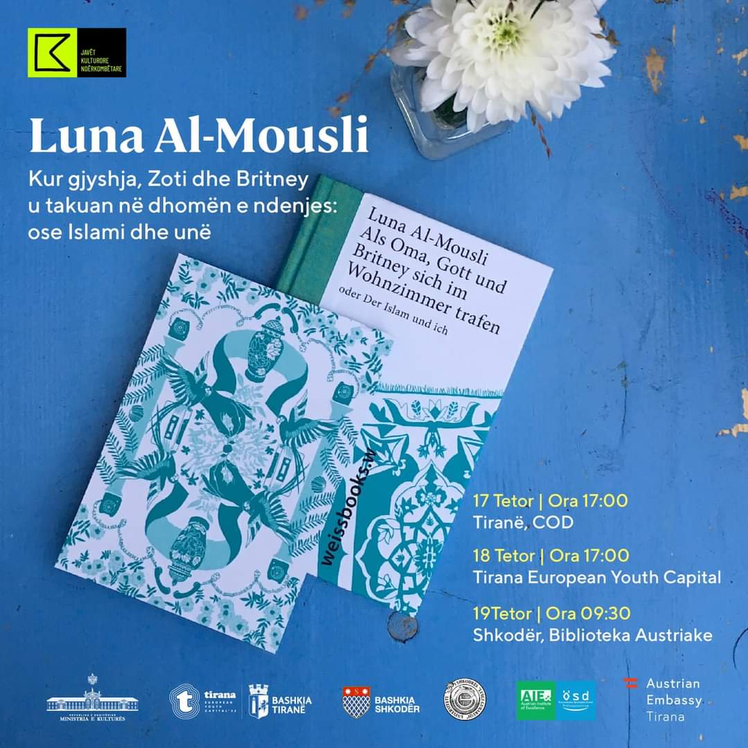 AustriainALB's tweet photo. Very glad to announce the start of our #AustrianCulturalWeek Don't miss today's reading @CODalbania and opening @tullaculture 🇦🇱🇦🇹🎉 https://t.co/vHbm4X69G6