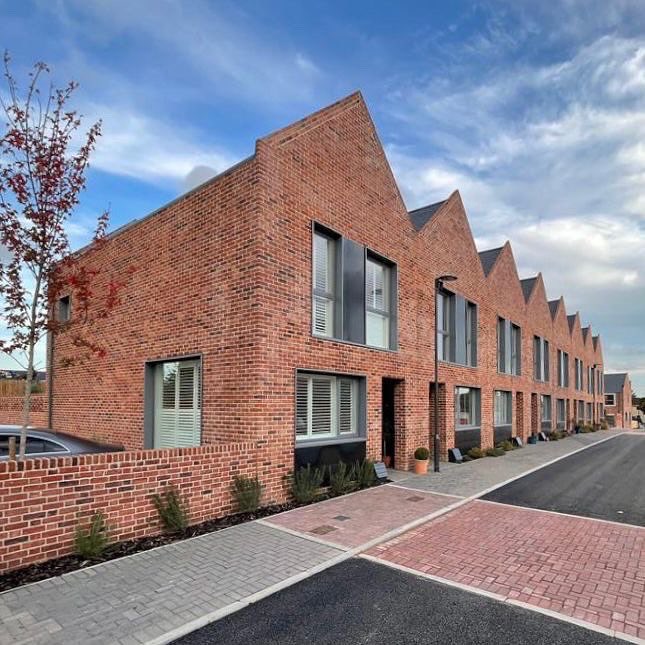 MEGArchitects's tweet photo. Close to completion, 44 new homes at the Tannery, a mixed-use development in Holt

@HomesStonewood https://t.co/r30tw64rx8