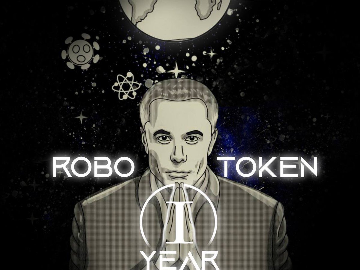 Today is birthday of Robotoken🤖 
🎉One year as we are already in WEB3 space!🎉 In the future we will have great victories, because we don’t even know how to give up! 
“Don’t give up. One day you’ll look back and be glad you didn’t!” 
#RobotokenNFT