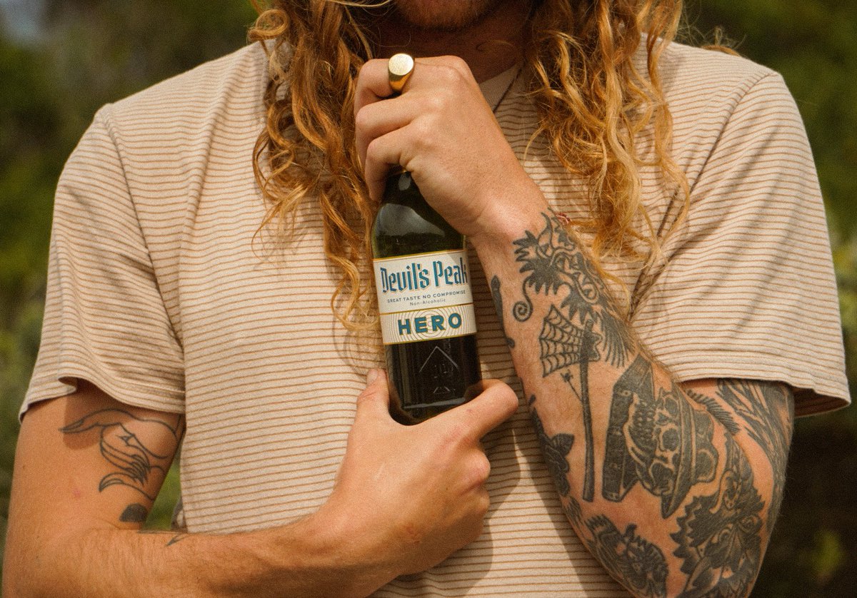 DevilsPeakBeer's tweet photo. Find What You Love.​

The art of the tattoo.​
Ink and skin.​
Honoured forever by lines and lineage.​

#FindWhatYouLove #DevilsPeakBeer #DevilsPeakHero #NonAlcBeer https://t.co/jJakD1jXPR