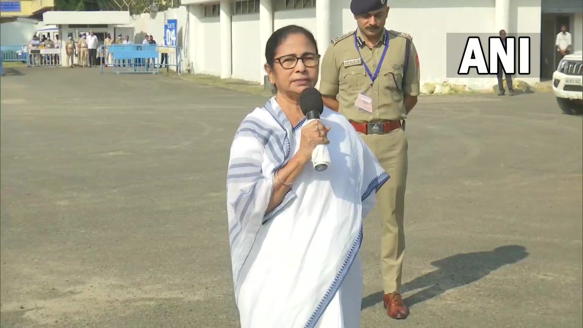 ANI's tweet photo. I request PM to make sure Sourav Ganguly must be allowed to contest ICC election. He's a popular figure which is why he is being deprived. Request GoI not to take a decision politically, but for cricket, sports...He is not a political party member: West Bengal CM Mamata Banerjee https://t.co/mXmqWrX2rM