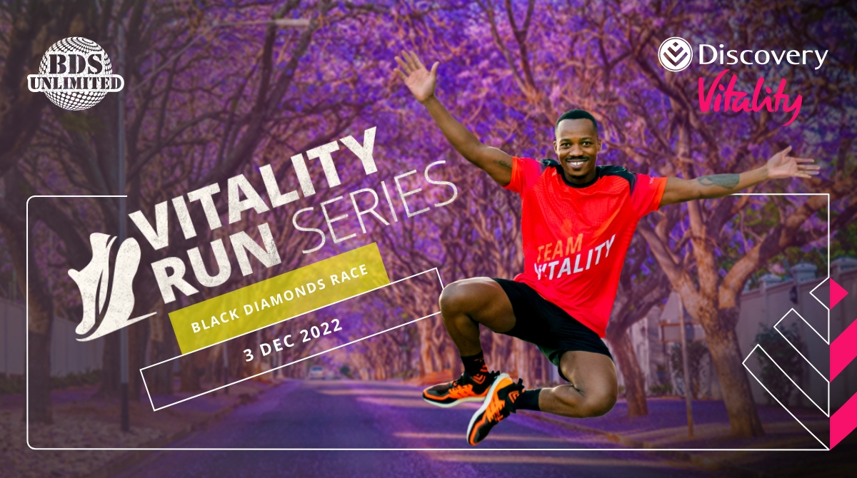 How much are you loving the #Tshwane #VitalityRunSeries so far? 😍 Go three for three! 🏃‍♀️ Enter the @bdsunlimited Black Diamond Race on Saturday, 3 December: discv.co/VRSBDS22 Ts&Cs apply #LiveLifeWithVitality