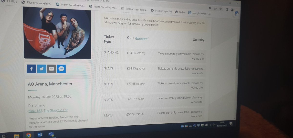 _zlkk's tweet photo. @seetickets is this supposed to happen? 🙃 https://t.co/BfVe4bwwqM